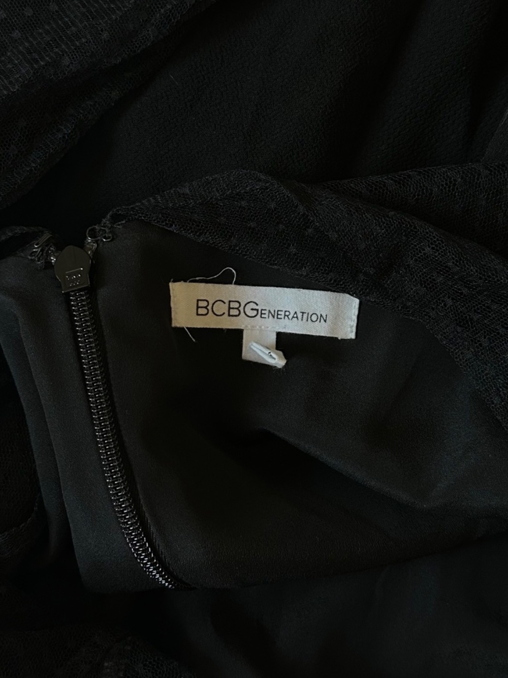 BGBGeneration Black Romper - Picture 4 of 4